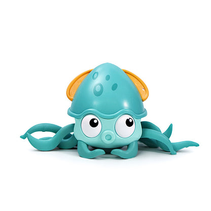 Summer Bathing Bath Toys Octopus Clockwork Swimming Children Playing Water And Land Dual-purpose Beach Water Summer Toys Gifts